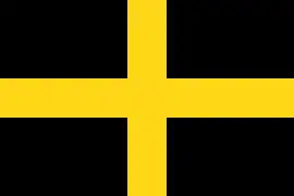 Le drapeau de saint David.