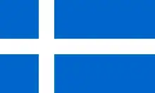 Drapeau des Shetland.