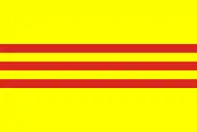 Drapeau de la République du Sud-Viêt Nam