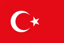 Drapeau de la Turquie