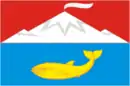 Drapeau de Raïon d'Oust-Kamtchatsk