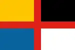 Second drapeau national du camp pro-impérial, 1916.