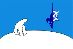 Drapeau des Franco-Ténois (Canada)