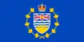 Drapeau du lieutenant-gouverneur de la Colombie Britannique.