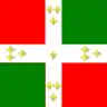 Drapeau du royaume de Tamatave de 1750 à 1819.