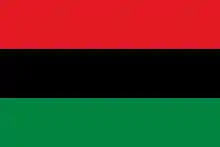 Drapeau des Afro-Américains