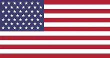 Le drapeau des États-Unis en 1959 lorsqu'Hawaï est devenu le 50e État du pays