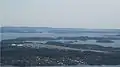Vue aérienne de Flesland.