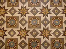 Image montrant des carreaux en ciment du XIXe&nbsp;siècle.