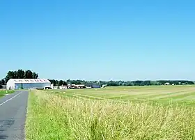 L'aérodrome de La Réole-Floudès (mai&nbsp;2009)
