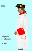 Uniforme de 1734 à 1756