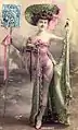 Les Folies Bergère vers 1900.