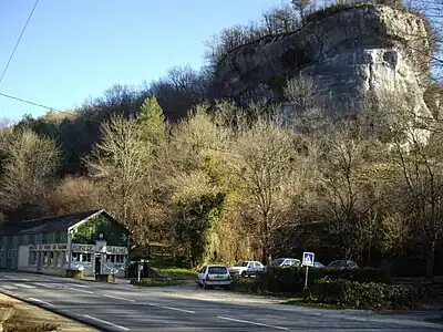 Vue générale du site.