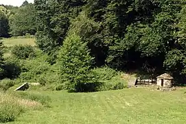 La fontaine de Montcigoux.