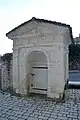 Côté cour après restauration.