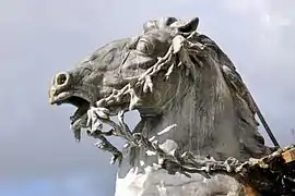 Détail d'un cheval.