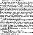 L'incendie de la forêt du Pertre du 11 avril 1870 (Le Petit Journal du 14 avril 1870).