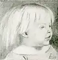Cathy Madox Brown, crayon, Tate Gallery