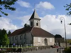 L'église Sainte-Madeleine - Cloche (XVIIIe siècle) de l'église sonnant la demie :