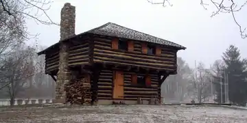 Fortin (blockhouse) d'Amérique du Nord.