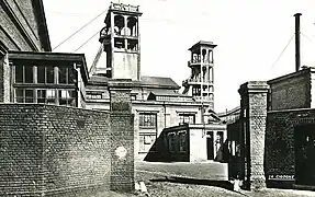 La fosse Renard vers 1950.