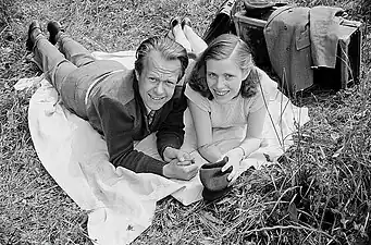 Roger et Renate Rössing, photographe inconnu.