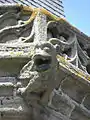 Gargouille et avant-corps.