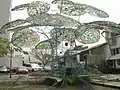 Arbre à Palabres de Fréderic Keiff à Douala.