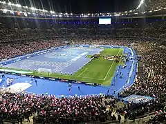 Stade de France lors des 100 ans de la Fédération française de football contre l'Islande