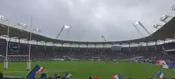 Coup d'envoi du match du 20 novembre 2022.