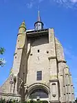 Le clocher de la chapelle Sainte-Avoye.