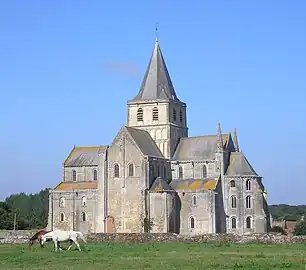 Clocher à pavillonCerisy-la-Forêt.