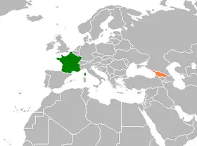 France et Géorgie (pays)