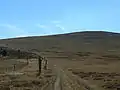 Le sentier de Stevenson non loin du pic de Finiels entre la station du mont Lozère et le Pont de Montvert.