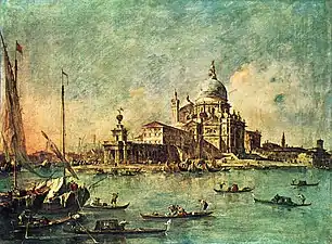 Santa Maria della Salute, vers 1770Francesco Guardi,National Gallery of Art.