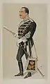 Francis Greville, Lord Brooke (1888-1892), caricature de Leslie Ward (Vanity Fair)