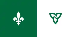 Drapeau franco-ontarien