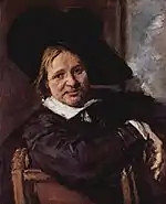 Portrait d'homme, v.1660-1666, huile sur toile, 79,5&nbsp;× 66,5&nbsp;cm (Museumslandschaft Hessen-Kassel - Gemäldegalerie Alte Meister - Schloss Wilhelmshöhe, Cassel).