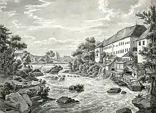Mi-XIXe siècle, par Franz Kurz zum Thurn und Goldenstein (sl)