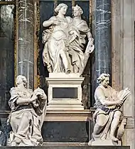 Concorde et Justice, au-dessous : Richesse et Étude.