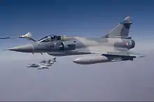 Avion de chasse Mirage 2000-5.