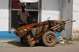 Marchand de fruits.