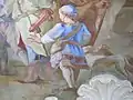 Détail de la fresque de la coupole