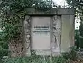 Sépulture murale de Julius Habicht.