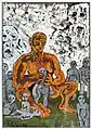 Prométhée modelant des hommes, 1988