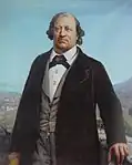 Aurèle Robert, Portrait de Friedrich Schwab, 1871, collection de la ville de Bienne, Musée Schwab