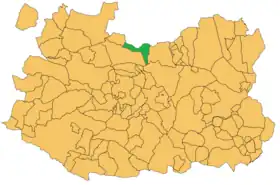 Localisation de Fuente el Fresno