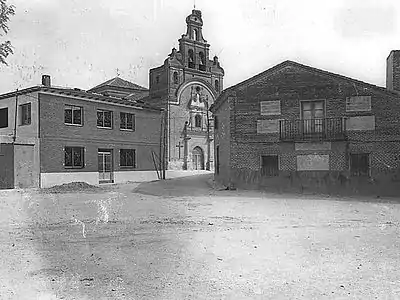 Église Nuestra Señora del Castillo, avant sa destruction lors de la guerre d'indépendance.Fondation Joaquín Díaz.