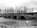 Pont de pierre sur le río Sequillo.Fondation Joaquín Díaz.