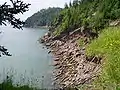 Vue du rivage